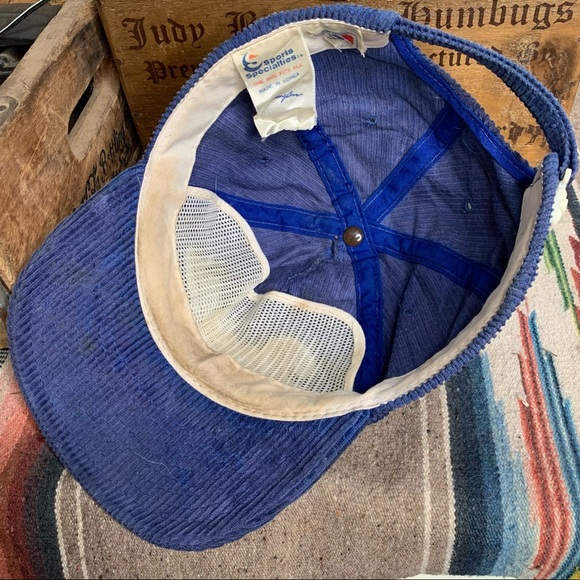 Vintage Corduroy Dodgers Baseball Cap - Hat - Picture 6 of 8